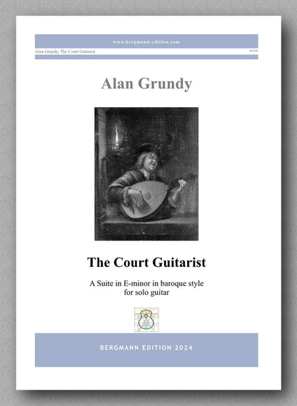 The Court Guitarist by Alan Grundy - preview of the cover