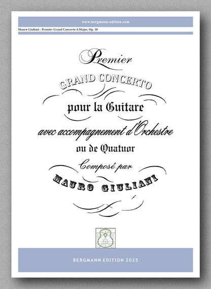 Giuliani-Tabisz, GRAND CONCERTO, Op. 30