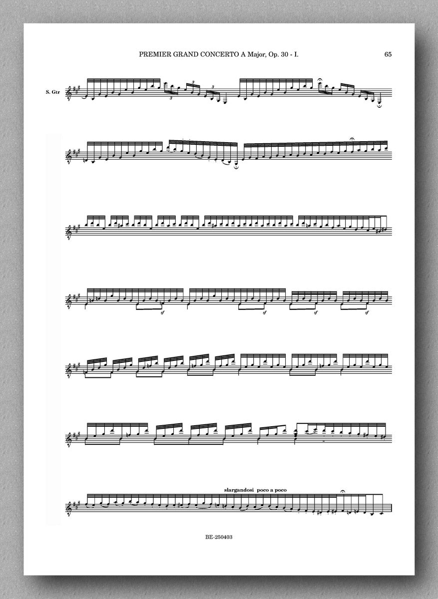 Giuliani-Tabisz, GRAND CONCERTO, Op. 30