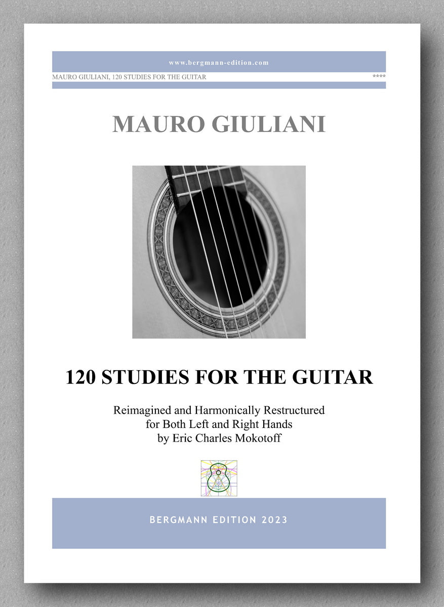 Giuliani, 120 Studies for the Guitar - preview of the cover
