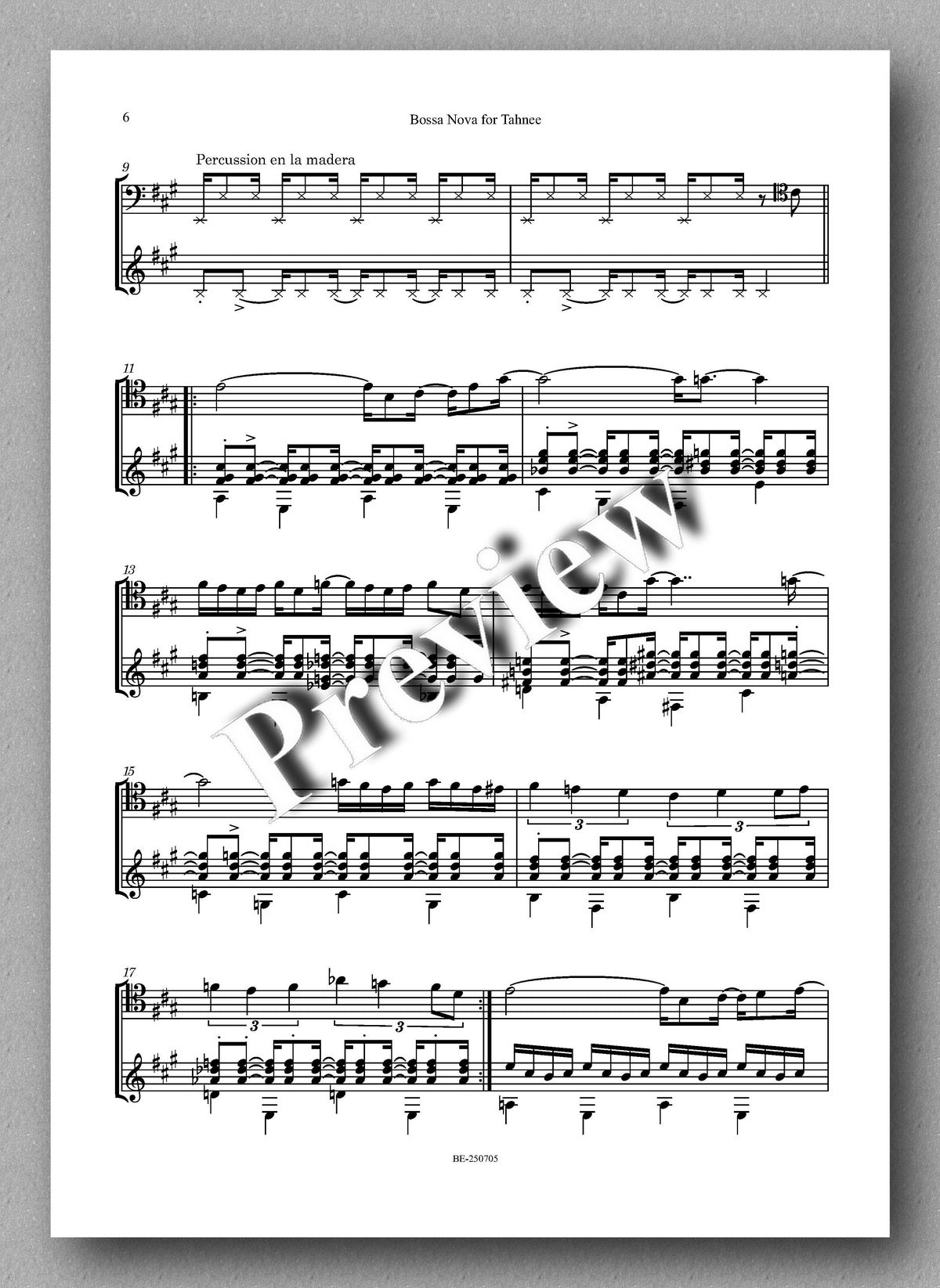 Sheet music with musical notation on a white background