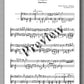 Sheet music with musical notation on a white background