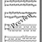 Sheet music with musical notation on a white background