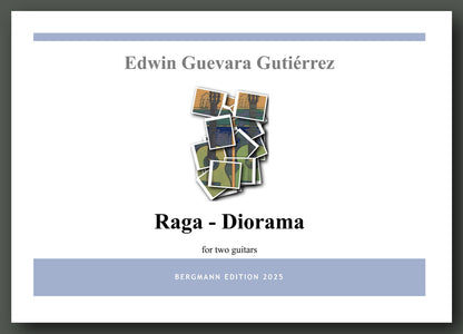"Raga - Diorama" by Edwin Guevara Gutiérrez, preview of the cover.