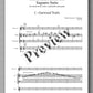 Sheet music for 'Saguaro Suite' by Edward Garwood on a white background