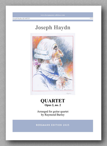 Joseph Haydn, Quartet, Opus 2, no. 2 - preview of the cover