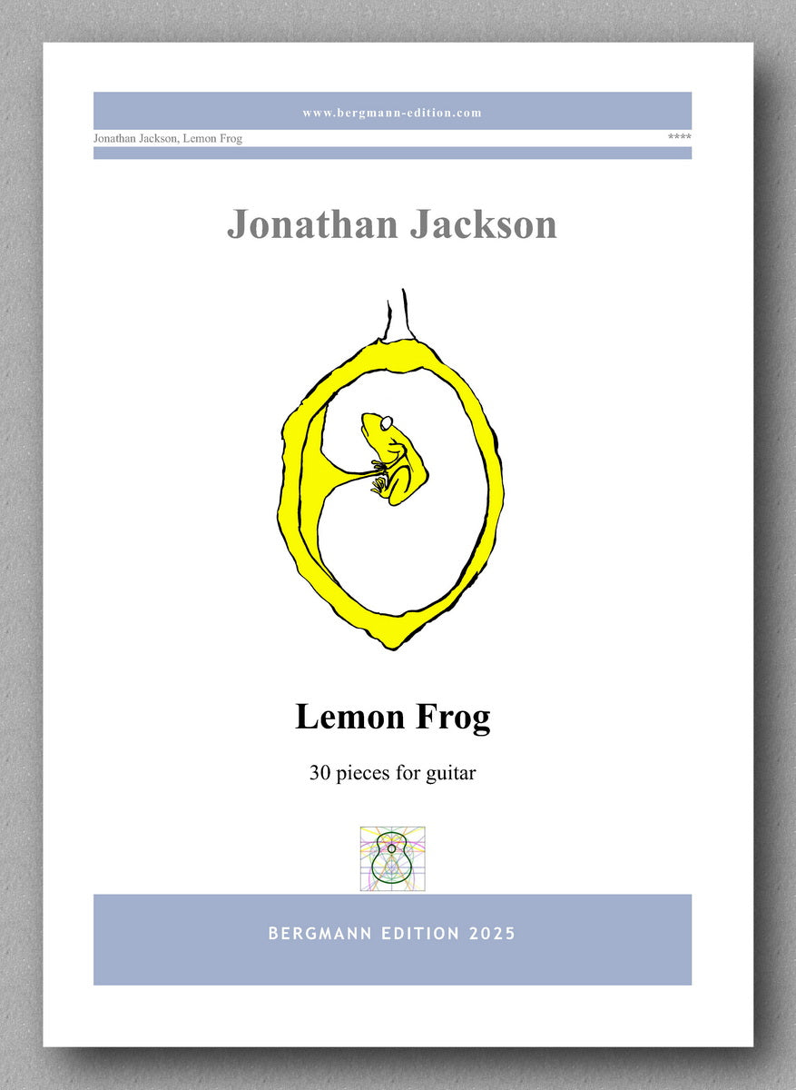 Lemon Frog&nbsp;by Jonathan Jackson - preview of the cover