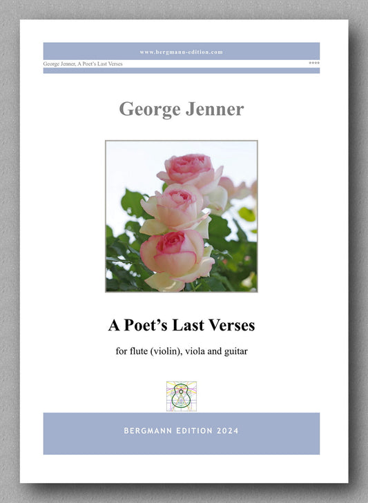 A Poet’s Last Verses by George Jenner - preview of the cover