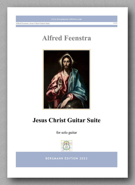 Alfred Feenstra, Jesus Christ Guitar Suite - pewview of the cover