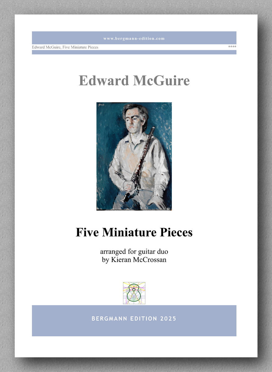 Edward McGuire, Five Miniature Pieces - preview of the cover