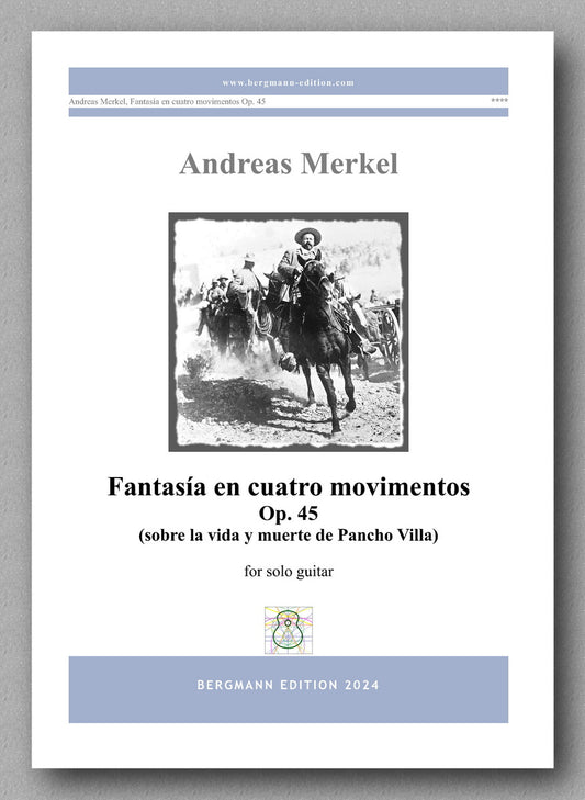 Andreas Merkel, Fantasía en cuatro movimentos, Op. 45 - preview of the cover