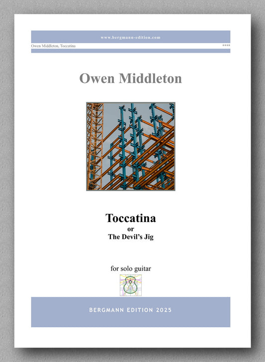 Owen Middleton, Toccatina (or The Devil's Jig) - preview of the cover