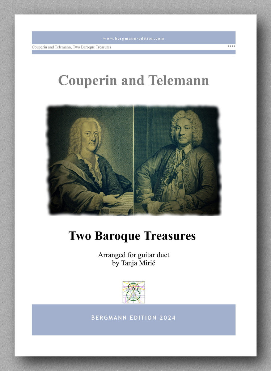 Couperin, Telemann-Mirić, Two Baroque Treasures - preview of the cover