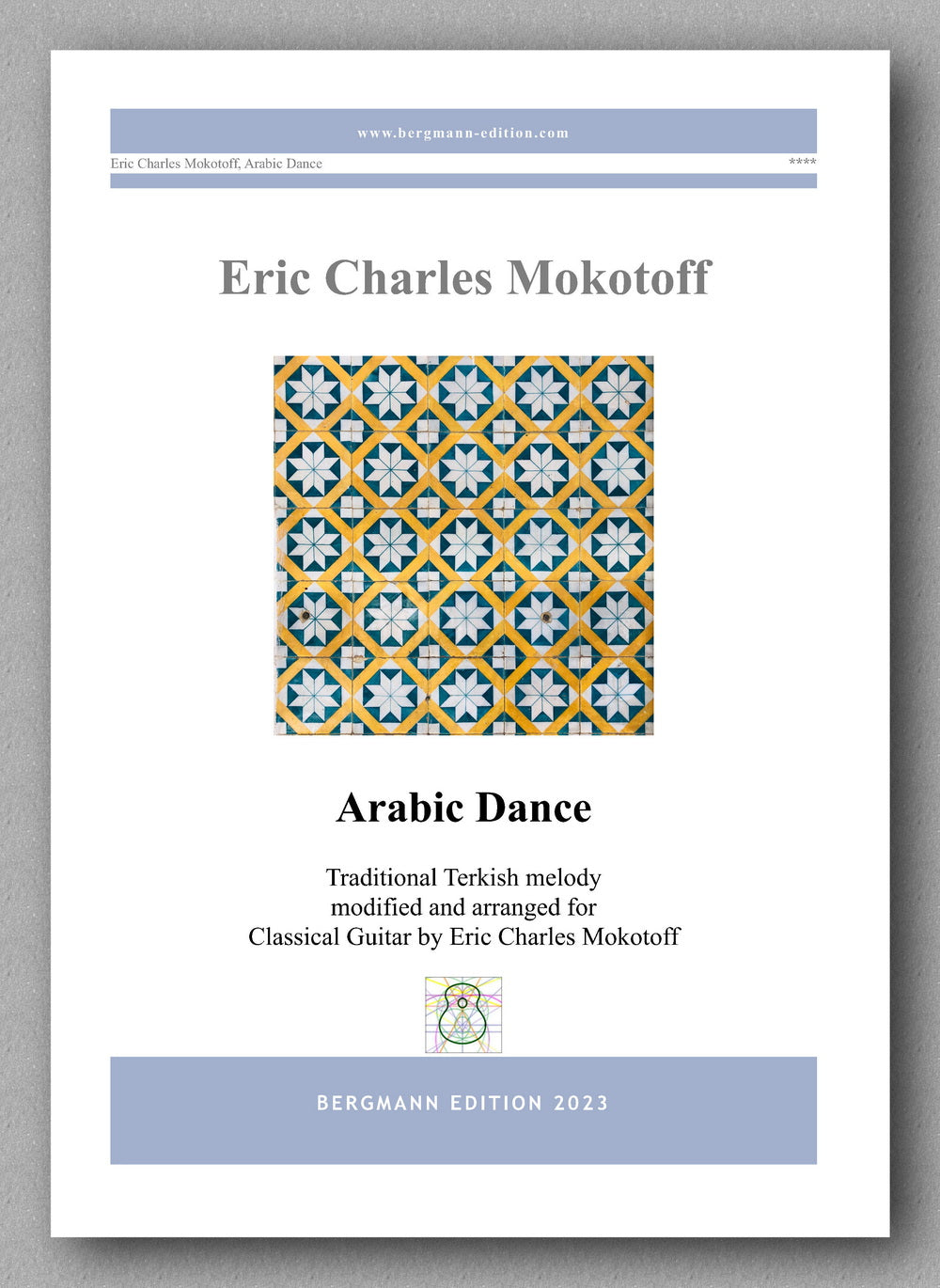 Arabic Dance, by Eric Charles Mokotoff - preview of the cover