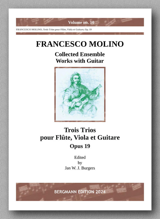 Francesco Molino, Three Trios for Flute, Viola and Guitar (Opus 19) - preview of the cover