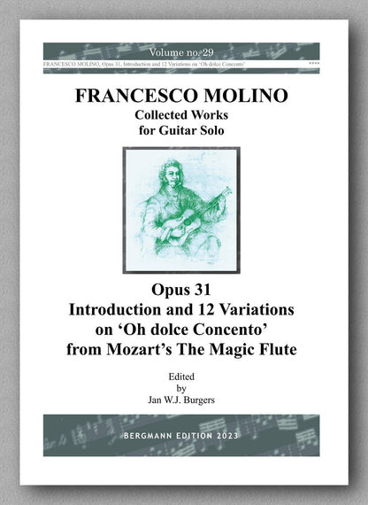Molino, Collected Works for Guitar Solo, Vol. 29 - preview of the cover