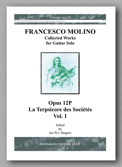 Molino, Collected Works for Guitar Solo, Vol. 15 - preview of the cover