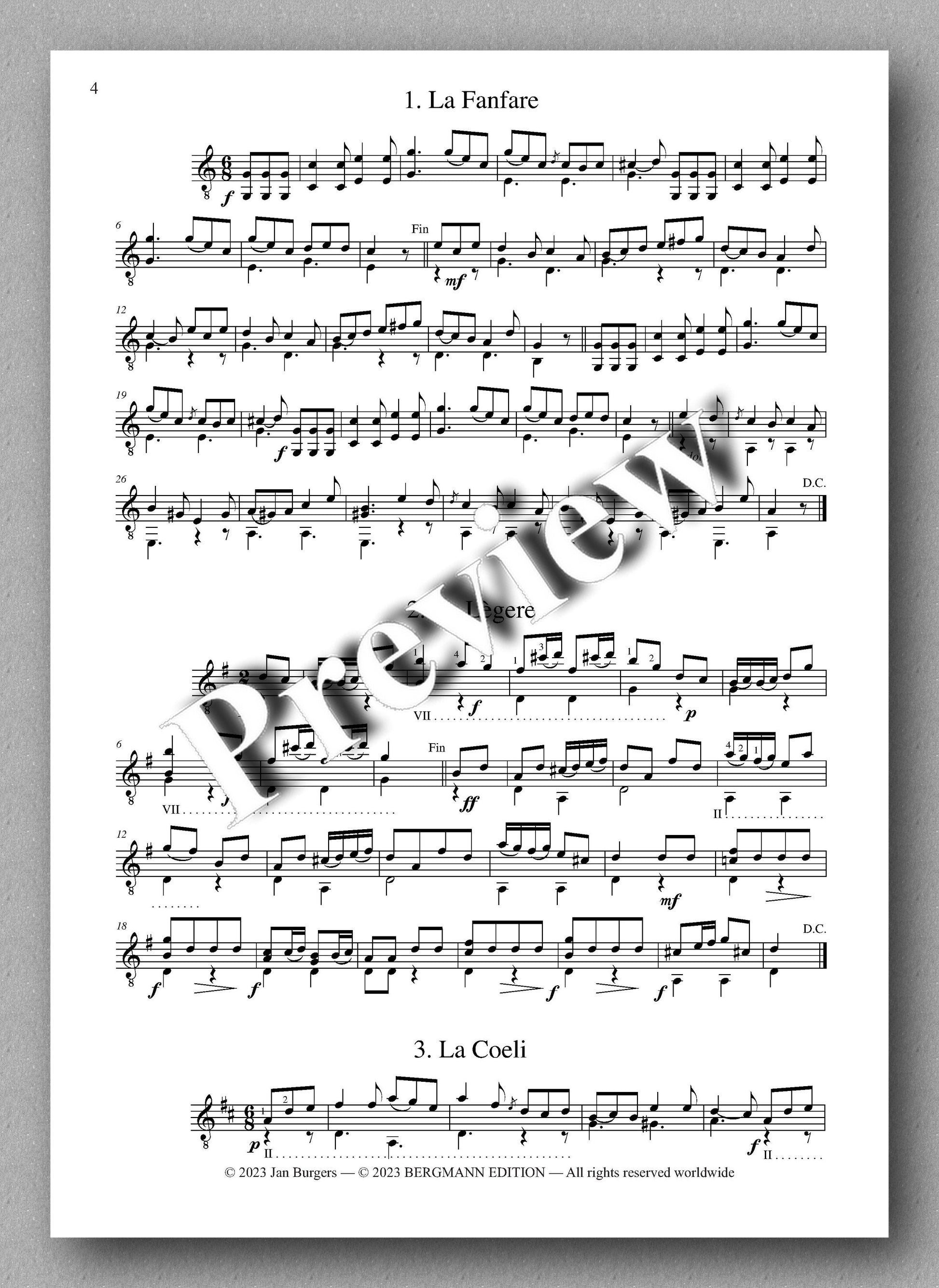 Molino, Collected Works for Guitar Solo, Vol. 15 - preview of the music score 1