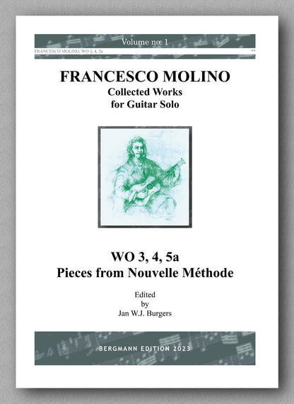 Molino, Collected Works for Guitar Solo, Vol. 1 - preview of the cover