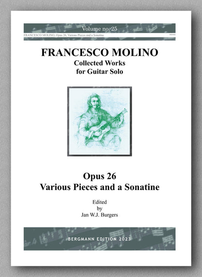 Molino, Collected Works for Guitar Solo, Vol. 25 - preview of the cover