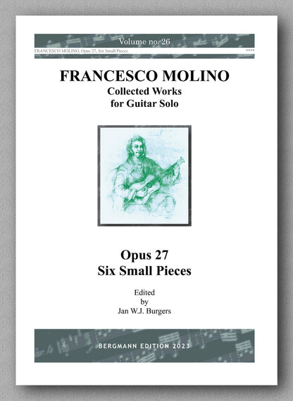 Copy of Molino, Collected Works for Guitar Solo, Vol. 26 - preview of the cover
