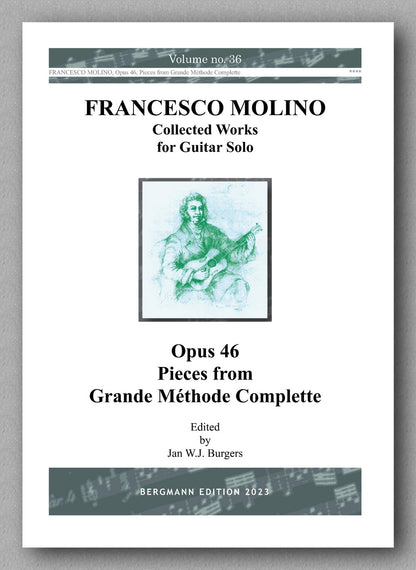 Molino, Collected Works for Guitar Solo, Vol. 36 - preview of the cover