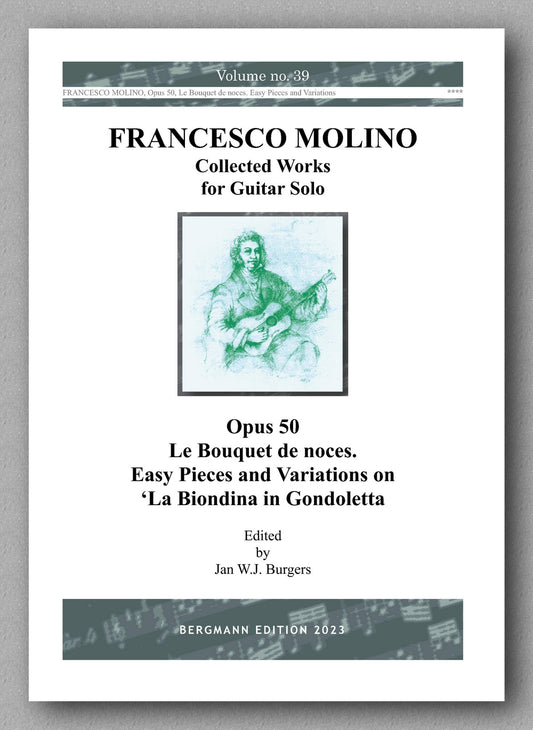 Molino, Collected Works for Guitar Solo, Vol. 39 - preview of the cover