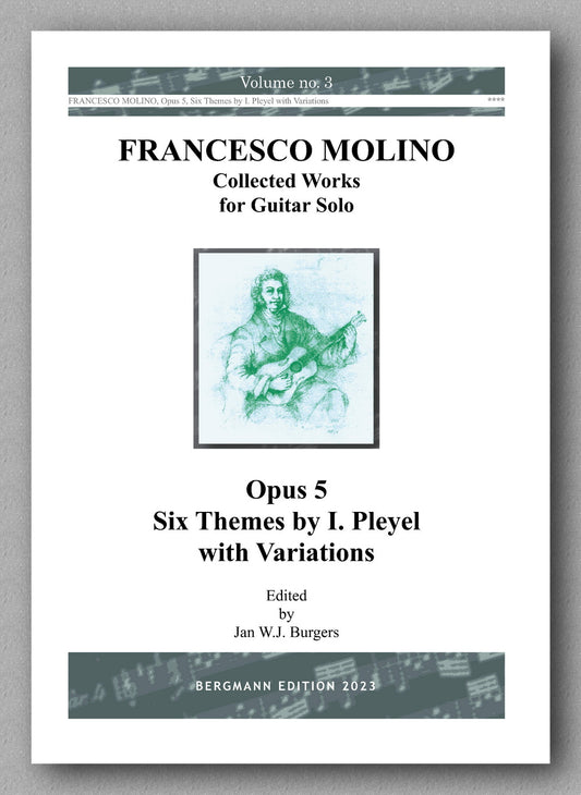 Molino, Collected Works for Guitar Solo, Vol. 3 - preview of the cover