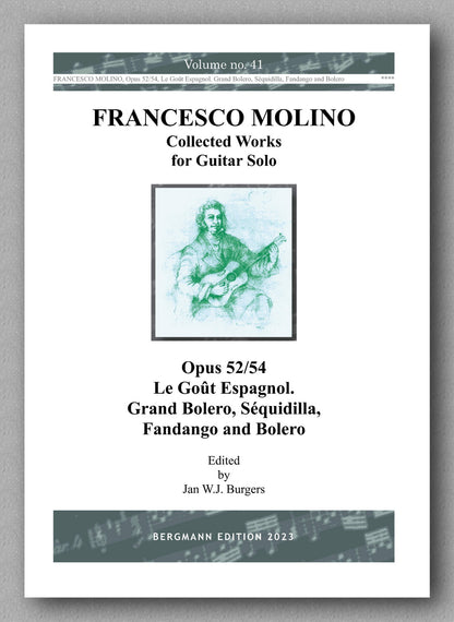 Molino, Collected Works for Guitar Solo, Vol. 41 - preview of the cover