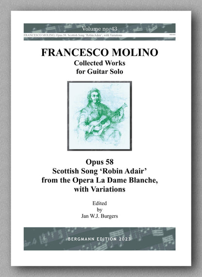 Molino, Collected Works for Guitar Solo, Vol. 43 - preview of the cover