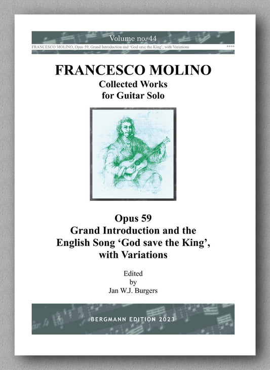 Molino, Collected Works for Guitar Solo, Vol. 44 - preview of the cover