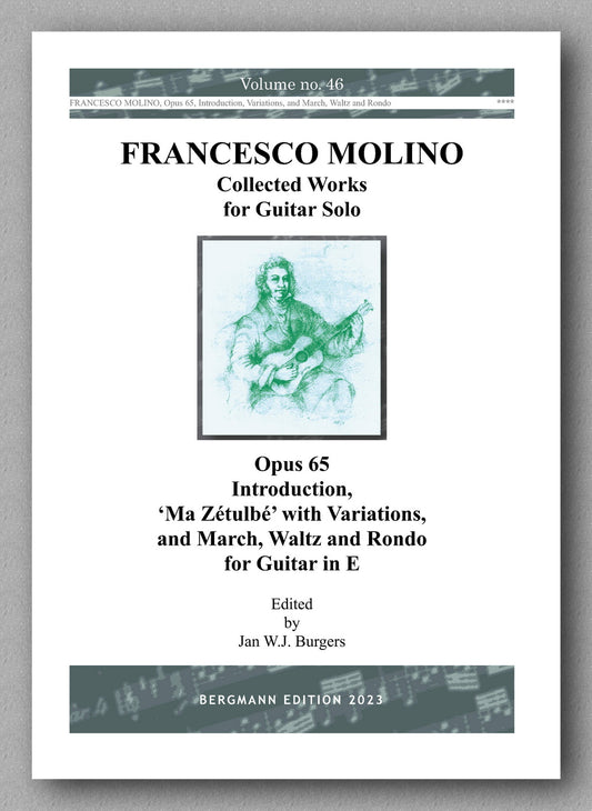 Molino, Collected Works for Guitar Solo, Vol. 46 - preview of the cover