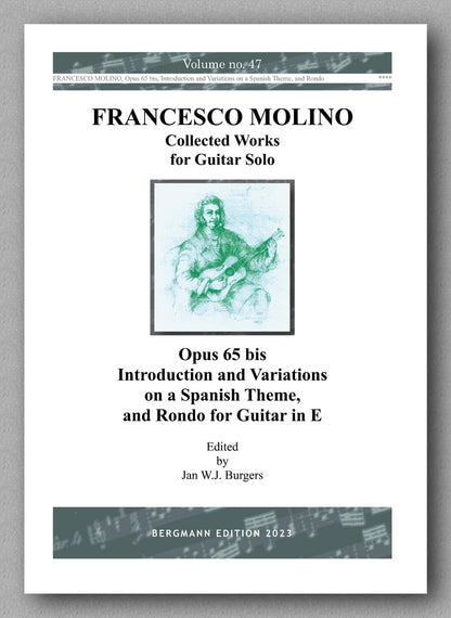 Molino, Collected Works for Guitar Solo, Vol. 47 - preview of the cover