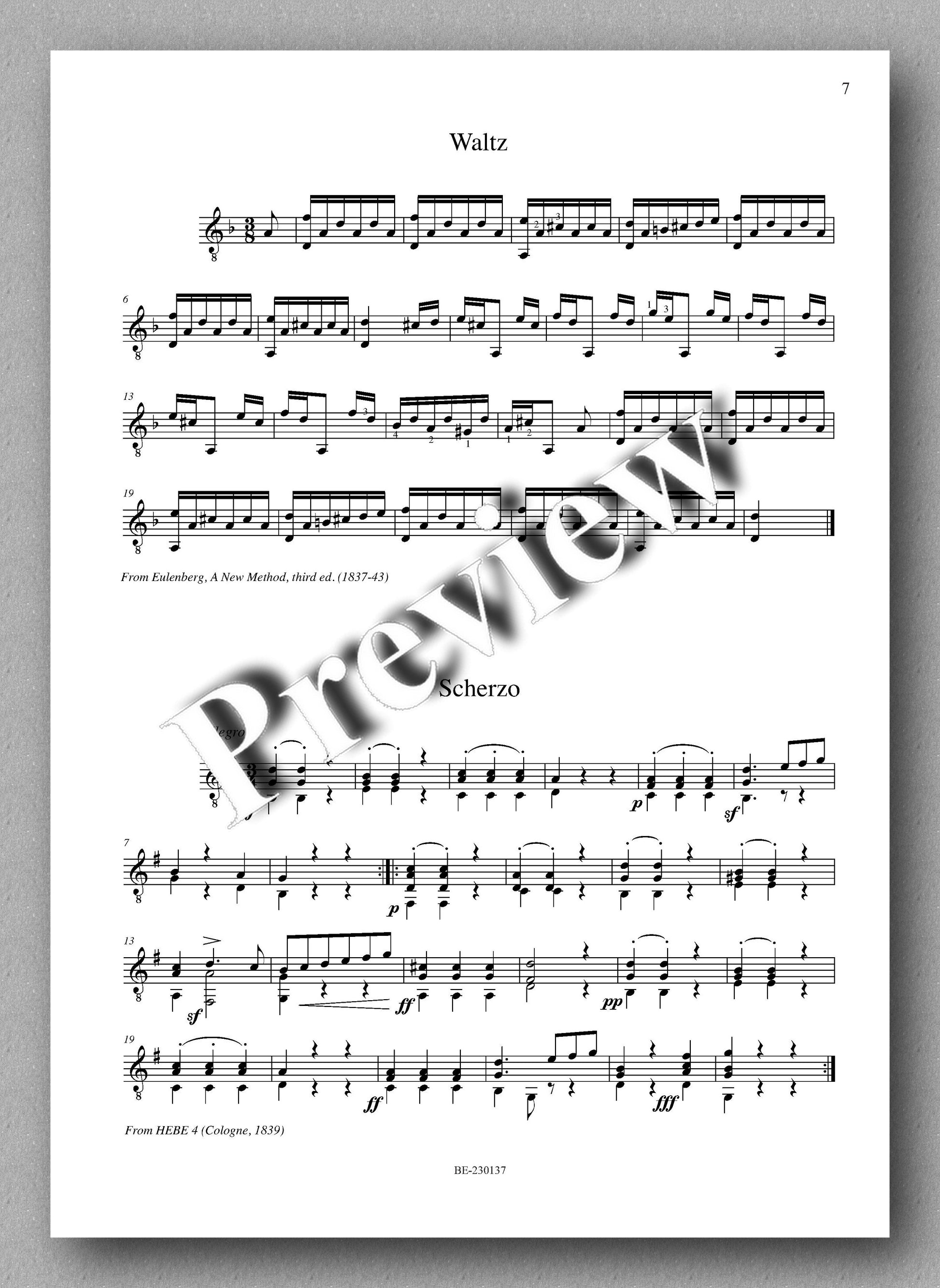 Molino, Collected Works for Guitar Solo, Vol. 49 - preview of the music score 2
