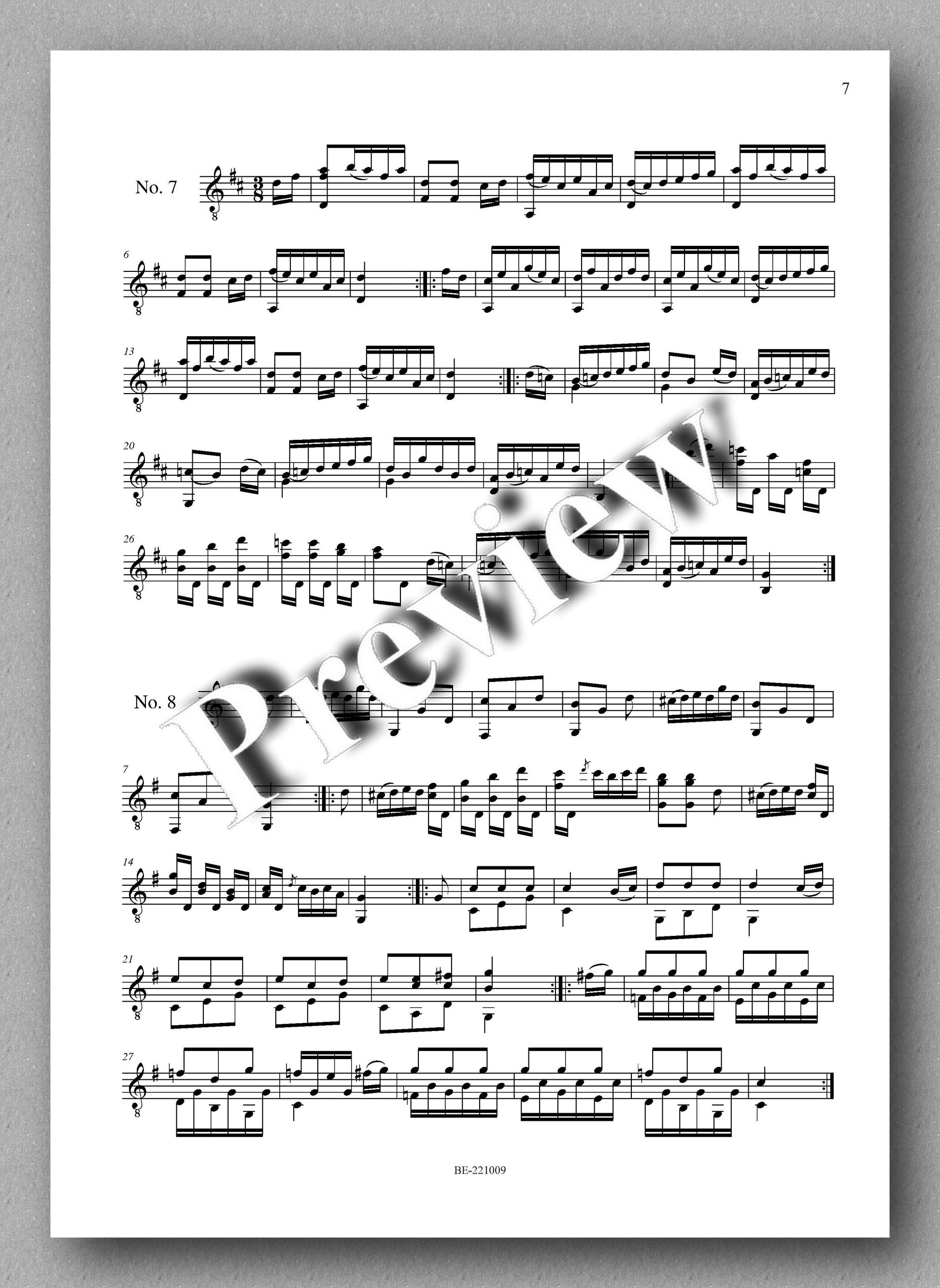 Molino, Collected Works for Guitar Solo, Vol. 5 - preview of the music score 2