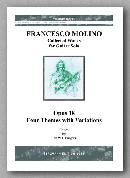 Molino, Collected Works for Guitar Solo, Vol. 20 - preview of the cover