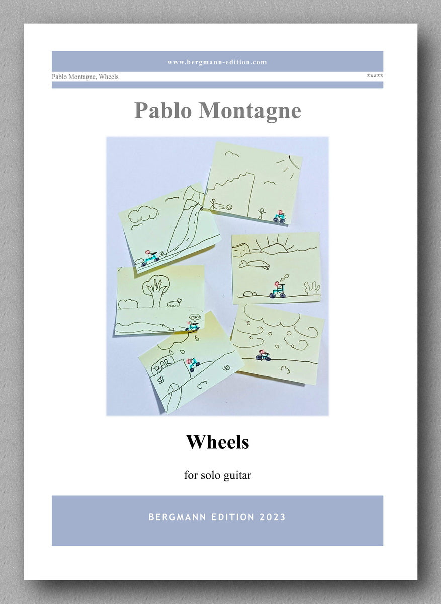 Pablo Montagne, Wheels - preview of the cover