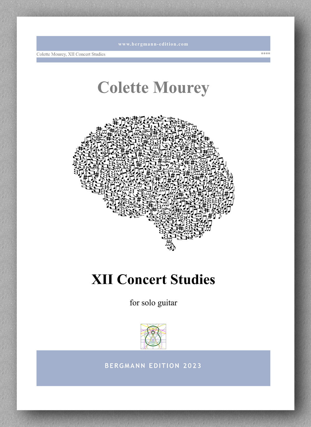 Colette Mourey, XII Concert Studies - preview of the cover