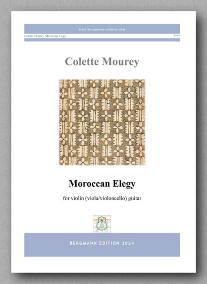 Moroccan Elegy by Colette Mourey - preview of the cover