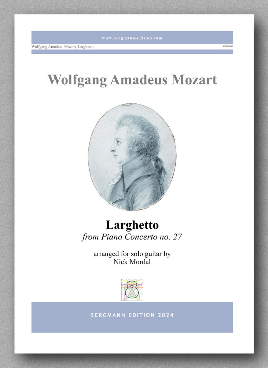 Wolfgang Amadeus Mozart, Larghetto - preview of the cover