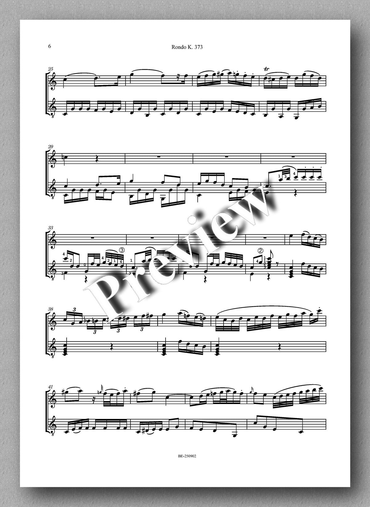 Sheet music with musical notation on a white background