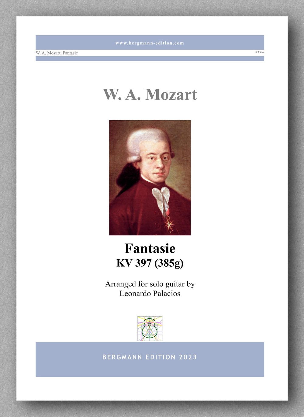 Mozart-Palacios, Fantasie, KV 397 - preview of the cover