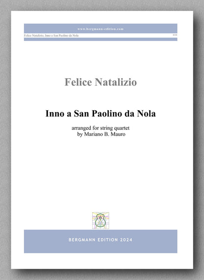 Felice Natalizio, Inno a San Paolino da Nola - preview of the cover