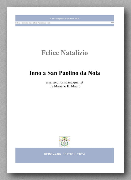 Felice Natalizio, Inno a San Paolino da Nola - preview of the cover