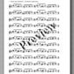 Sheet music with musical notation on a white background