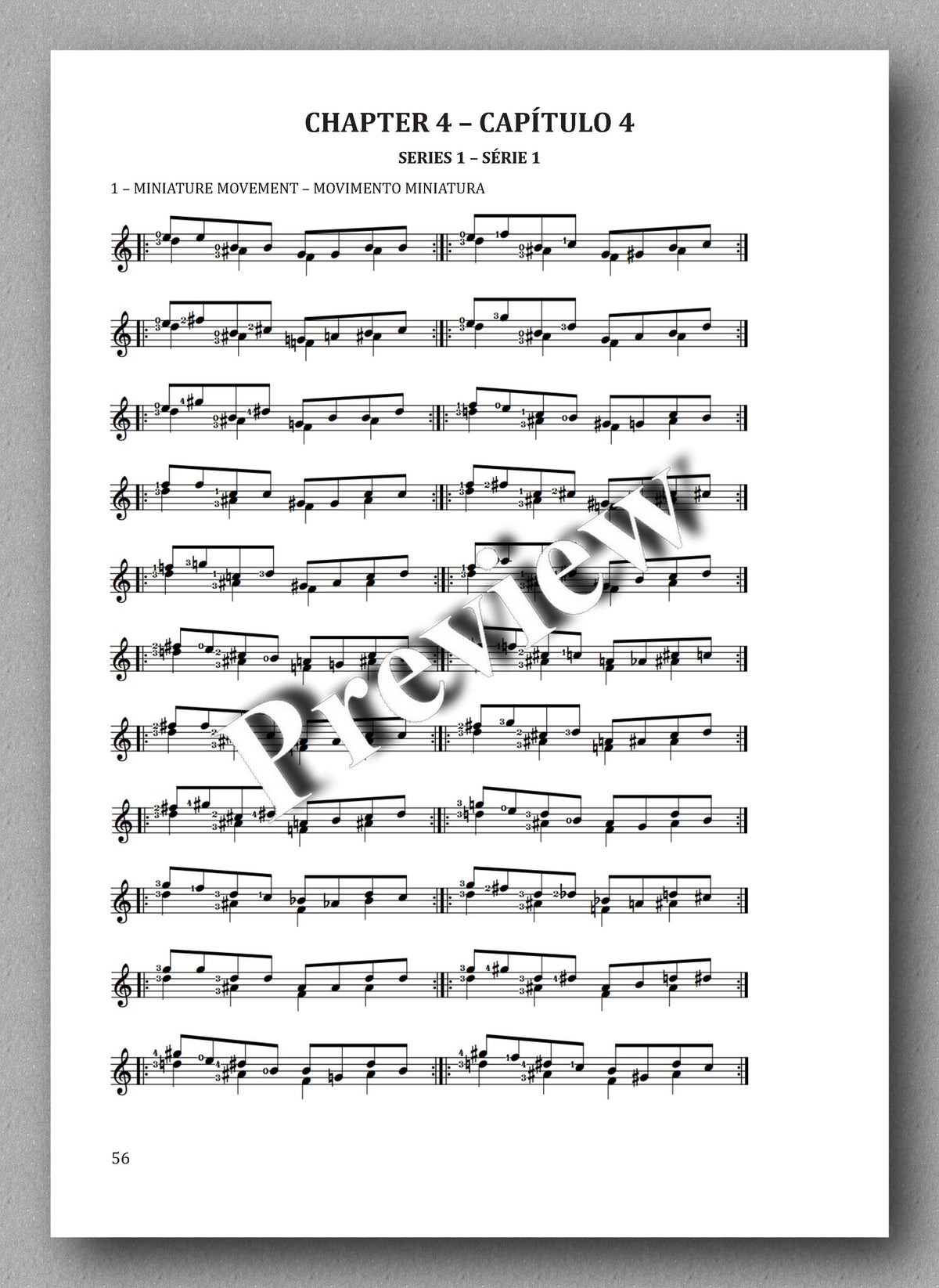 Sheet music with musical notation on a white background