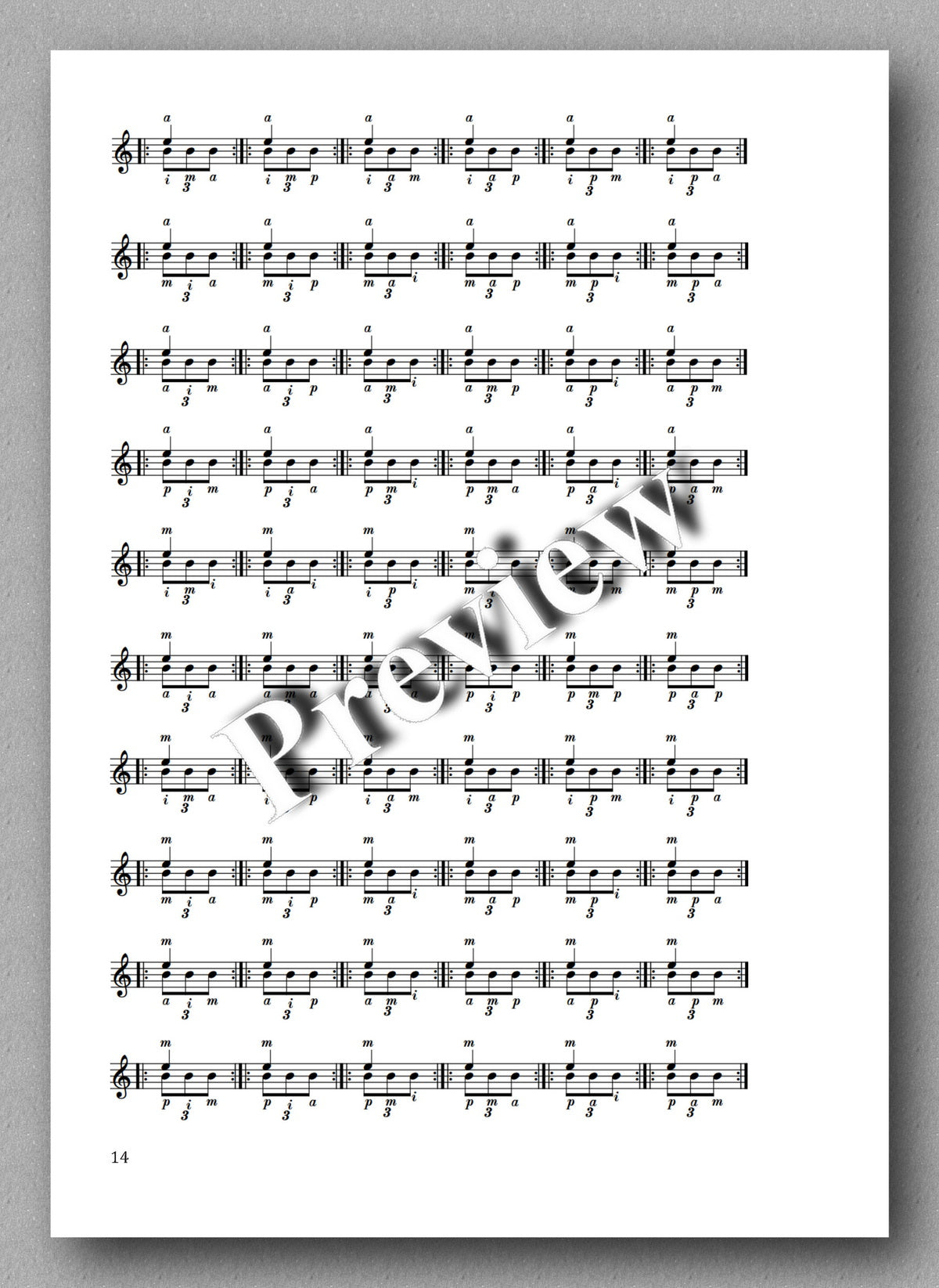 Voices, Book 3, by Jovane E.R. Oliveira, preview of the exercises 1