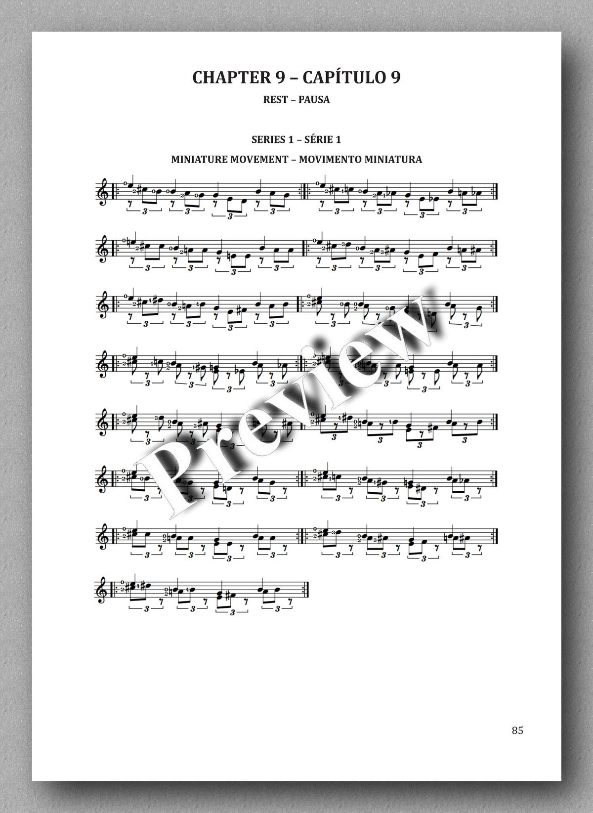 Voices, Book 3, by Jovane E.R. Oliveira, preview of the exercises 5