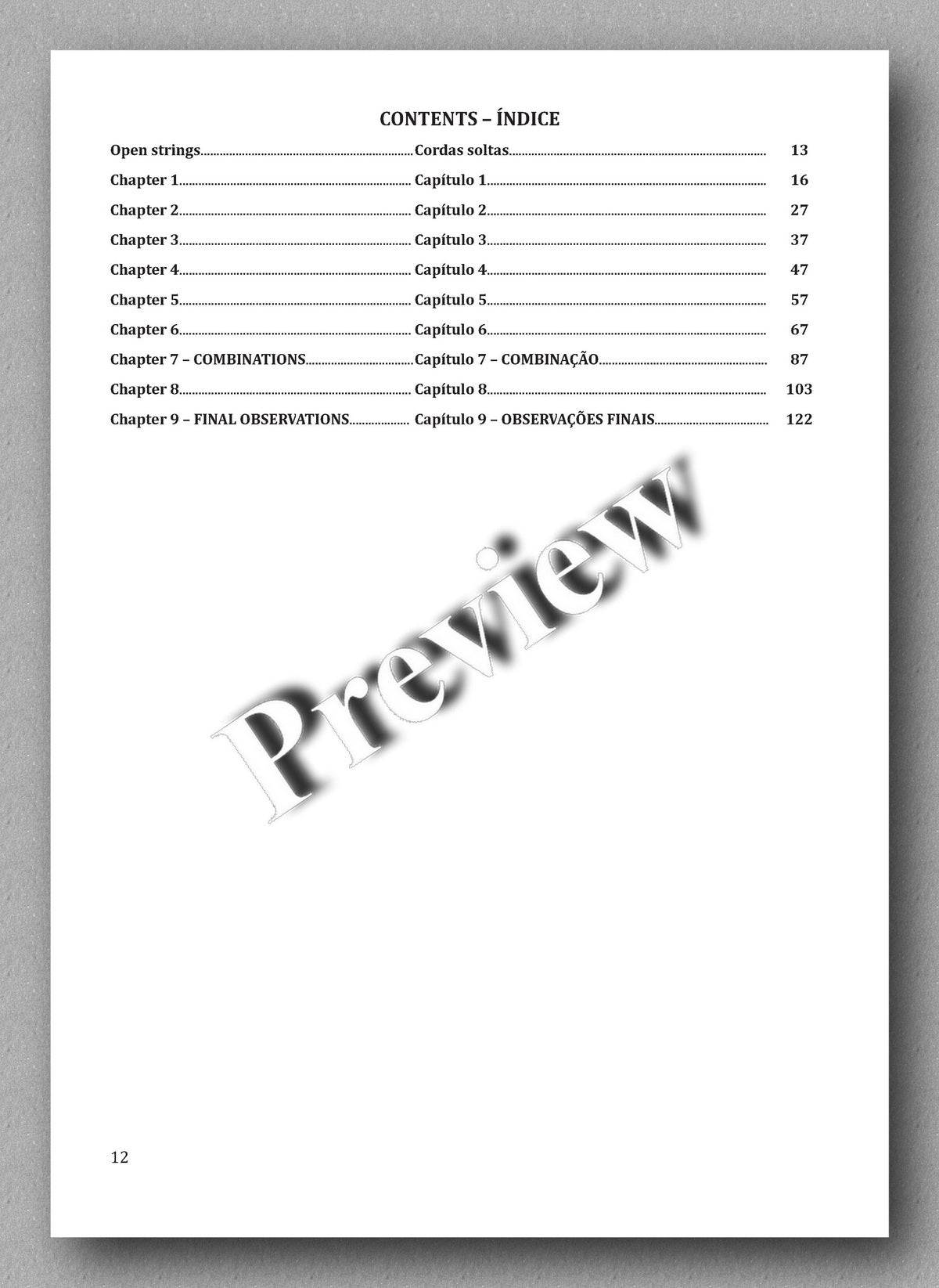 Voices, Book 4, by Jovane E.R. Oliveira - preview of the content