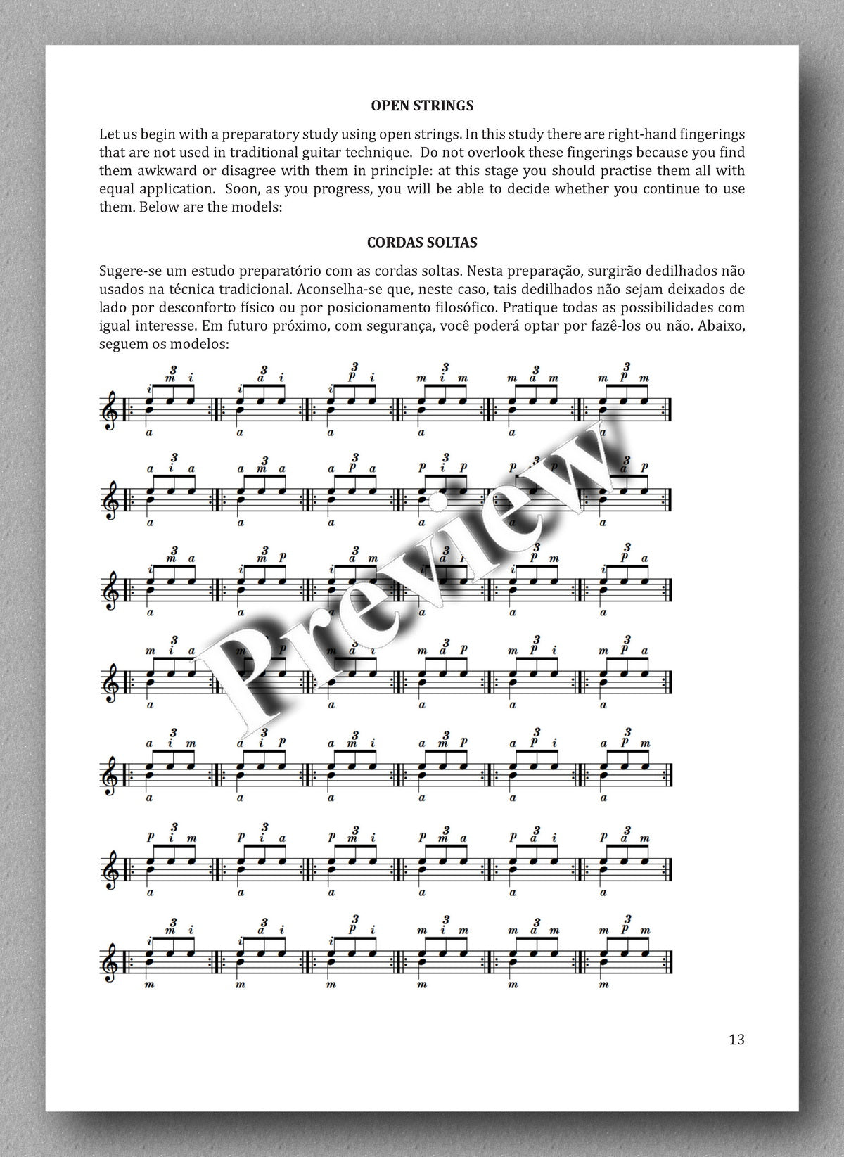 Voices, Book 4, by Jovane E.R. Oliveira - preview of the exercises 1